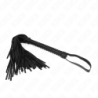 LÁTIGO KINK CON MANGO NEGRO TEXTURIZADO DE 48,5 CM