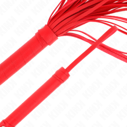 LÁTIGO KINK - ROJO DE PVC SUAVE DE 70 CM