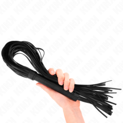 KINK - LÁTIGO NEGRO DE PVC SUAVE DE 70 CM
