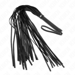 KINK - LÁTIGO NEGRO DE PVC SUAVE DE 70 CM