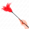 KINK - MÚLTIPLES PLUMAS ROJAS QUE PROVOCAN COSQUILLAS 45 CM