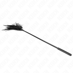 KINK - MÚLTIPLES PLUMAS NEGRAS PARA COSQUILLAS 45 CM