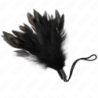 KINK - PLUMAS PARA COSQUILLAS CON MANGO DE CUERDA Y BASE DE PLÁSTICO DE 15 CM