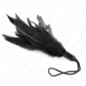 KINK - PLUMAS PARA COSQUILLAS CON MANGO DE CUERDA Y BASE DE PLÁSTICO DE 15 CM