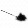 KINK - PLUMAS PARA COSQUILLAS CON MANGO DE PEDRERÍA 50 CM