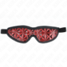 DIADEMA KINK - ESTAMPADO DE DIAMANTE ROJO 20,5 x 6 CM