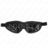 DIADEMA KINK - DISEÑO DE DIAMANTE NEGRO 20,5 x 6 CM