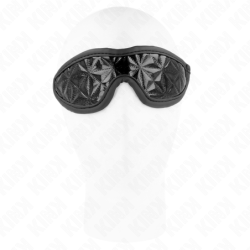 DIADEMA KINK - DISEÑO DE DIAMANTE NEGRO 20,5 x 6 CM