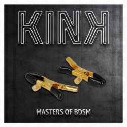 Pinzas para pezones KINK - Oro 6 cm