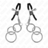 ABRAZADERA DE PEZONES KINK - 3 JUNTAS TÓRICAS DE 6 CM