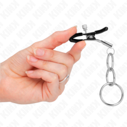 ABRAZADERA DE PEZONES KINK - 3 JUNTAS TÓRICAS DE 6 CM