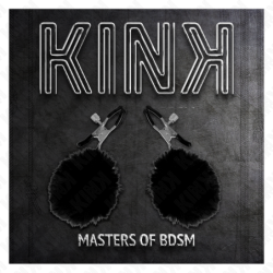 KINK - Pinza para pezón con bola de piel sintética negra de 6 cm