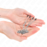 KINK - PINZAS PARA PEZONES FINAS CON CADENA GRUESA DE 30 CM