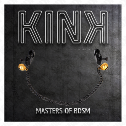 KINK - PINZAS PARA PEZONES DE CADENA PLANA CON CAMPANA, PLATA, 30 CM