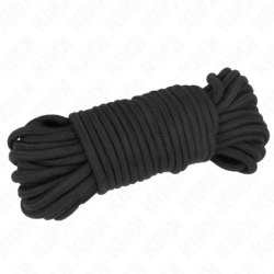 KINK -CUERDA DE ALGODÓN  20 METROS NEGRA