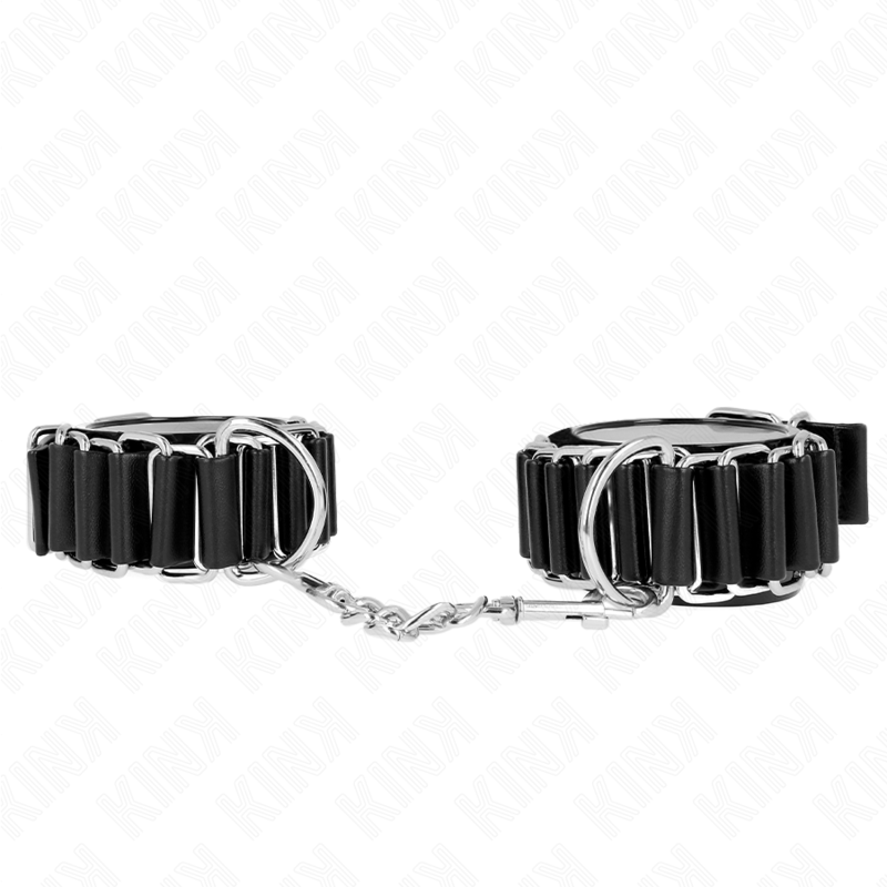 KINK - SUJECIÓN DE MUÑECA FINA CON BISAGRA, NEGRA, AJUSTABLE, 16-22 CM X 3,5 CM