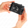 KINK - SUJECIONES DE MUÑECA RESISTENTES CON FORRO DE PIEL NEGRA, AJUSTABLES DE 20-30 CM X 6 CM