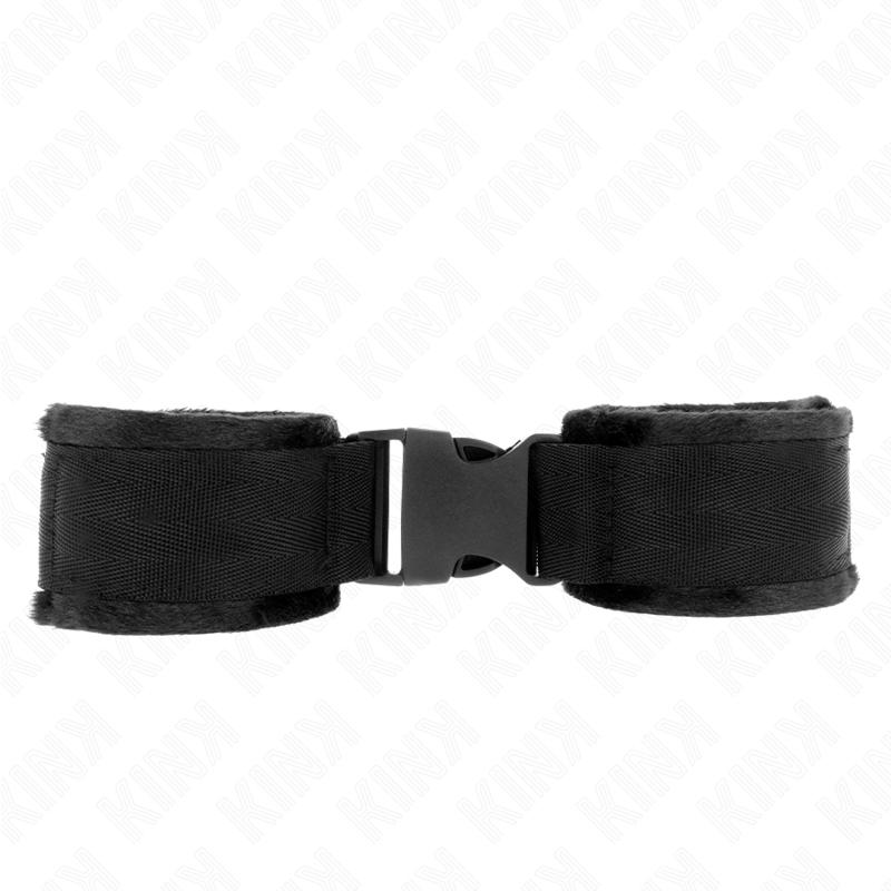 KINK - SUJECIÓN DE MUÑECA DE NYLON CON CIERRE DE VELCRO ROJO-NEGRO MODELO 1 AJUSIBLE 25-35 CM X 6 CM