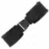 KINK - SUJECIÓN DE MUÑECA DE NYLON CON CIERRE DE VELCRO ROJO-NEGRO MODELO 1 AJUSIBLE 25-35 CM X 6 CM