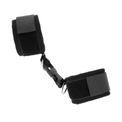 KINK - SUJETADORES DE MUÑECA DE NEOPRENO CON CIERRE DE VELCRO, NEGROS, AJUSTABLES DE 22 A 34 CM