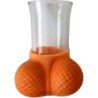 DIABLO PICANTE - VASO DE CHUPITO CON CUBIERTA DE HUEVO