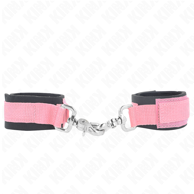 KINK - SUJETADORES DE MUÑECA DE NEOPRENO AJUSTABLES ROSA AJUSTABLES 22-34 CM