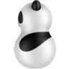 SATISFYER - ESTIMULADOR Y VIBRADOR DE BOLSILLO PANDA BLANCO Y NEGRO