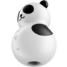 SATISFYER - ESTIMULADOR Y VIBRADOR DE BOLSILLO PANDA BLANCO Y NEGRO