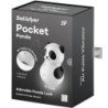 SATISFACTOR - ESTIMULADOR Y VIBRADOR DE BOLSILLO PANDA BLANCO Y NEGRO
