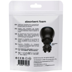 KIIROO - ESPUMA ABSORBENTE POWER BLOW, PAQUETE DE 5