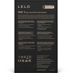 LELO - GIGI™ 3 VIBRADOR DE PUNTO G ROSA