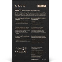 LELO -   GIGI 3 VIBRADOR PUNTO G ROSA