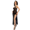 CHILIROSE - CR 4723 BABYDOLL LARGO Y TANGA NEGRO L