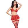 CHILIROSE - CR 4716 CONJUNTO 3 PIEZAS ROJO L