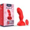 ARMONY - EXTREME A BLOOM ROSA VIBRADOR & PLUG ANAL CONTROL REMOTO ROJO