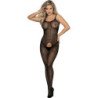 SUBBLIME - 951726 BODY DE RED ELÁSTICO NEGRO SIN ENTREPIERNA TALLA ÚNICA