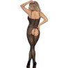 SUBBLIME - 951726 BODY DE RED ELÁSTICO NEGRO SIN ENTREPIERNA TALLA ÚNICA