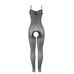 SUBBLIME - 951726 BODY DE RED ELÁSTICO NEGRO SIN ENTREPIERNA TALLA ÚNICA