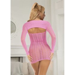 SUBBLIME - 952471 VESTIDO DE RED ROSA TALLA ÚNICA