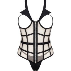 MODA LIVCO CORSETTI - LAURA LC 20215 CORSÉ + TANGA L/XL