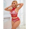 SUBBLIME - 952402 CONJUNTO DE RED CON DIAMANTES ROSAS TALLA ÚNICA