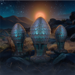 ÉPICO - TAPÓN ANAL VRAKOS DRAGON EGG TALLA S