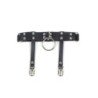 SUBBLIME - 953744 LIGUERO PUNK DE CUERO AJUSTABLE NEGRO TALLA ÚNICA