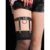 SUBBLIME - 953744 LIGUERO PUNK DE CUERO AJUSTABLE NEGRO TALLA ÚNICA