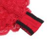 SUBBLIME - 953898 CAMISO DE SEDA Y ENCAJE + BRAGUITAS ROJO S/M