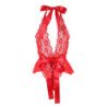 SUBBLIME - 953973 CUERPO SEXY CON VOLANTES + CINTURÓN ROJO S/M
