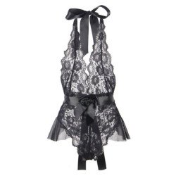 SUBBLIME - 930806 CUERPO SEXY CON VOLANTES NEGRO S/M