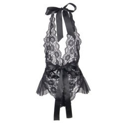 SUBBLIME - 930806 CUERPO SEXY CON VOLANTES NEGRO S/M