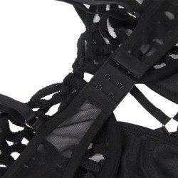 SUBBLIME - 954055 BODY DE ENCAJE SEXY NEGRO S/M