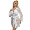 SUBBLIME - 954369 Camisón de manga larga con estampado floral, blanco, talla S/M